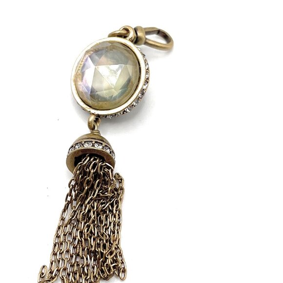 Tresors Two-Stone Tassel Charm Chloe + Isabel - C020BK - Picture 4 of 4